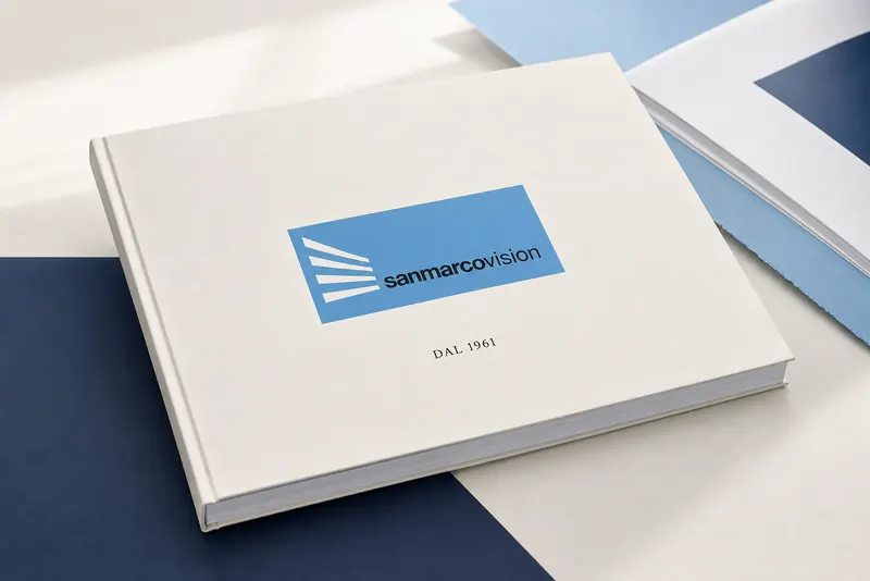 Catalogo editoriale stampato in offset